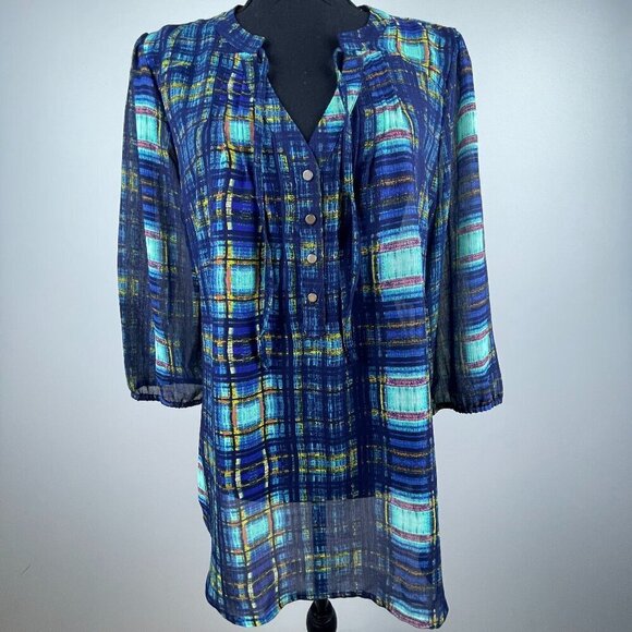 princess vera wang Tops - Vera Wang Blue Women's Top Size XL
